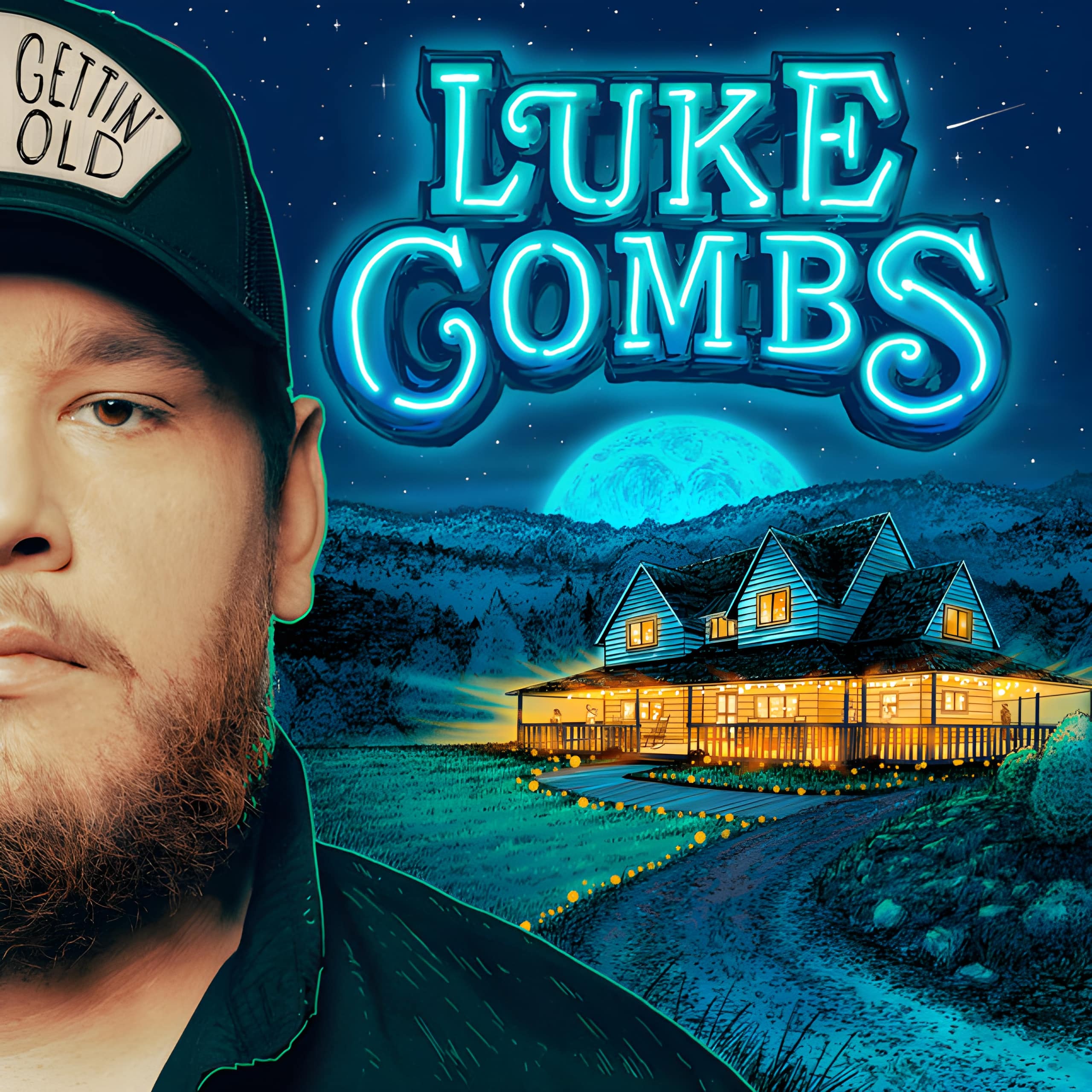 Luke Combs 5 Leaf Clover