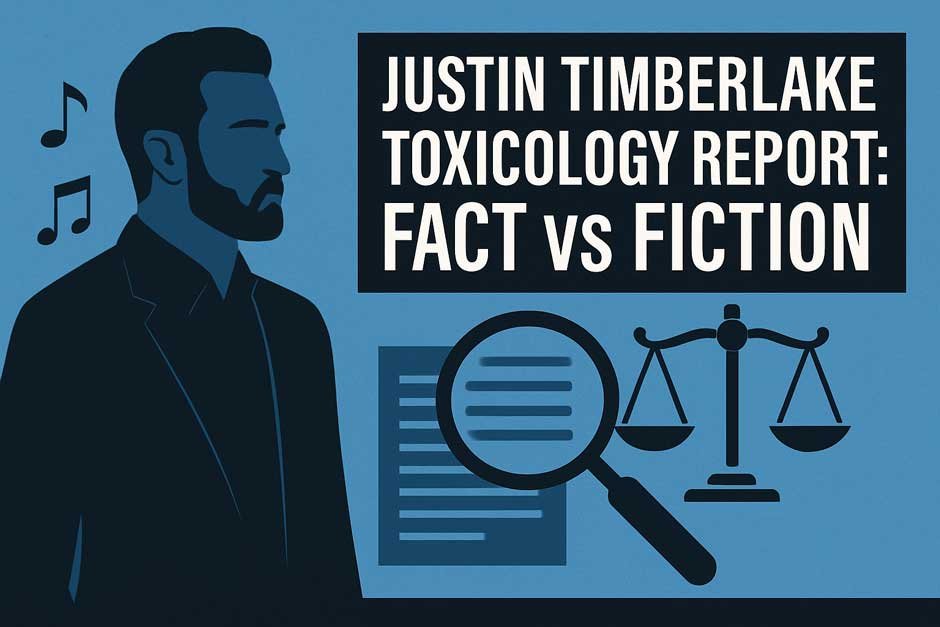 Justin Timberlake Toxicology