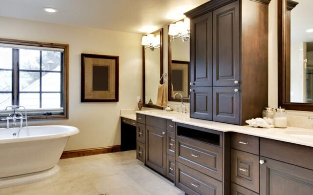Custom Bathroom Cabinets that Fit