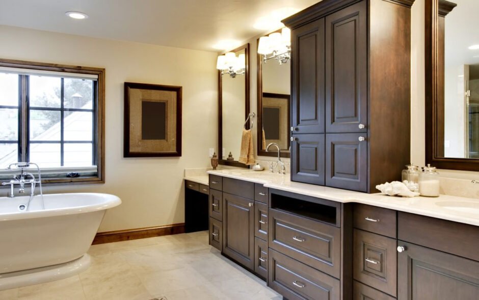 Custom Bathroom Cabinets that Fit